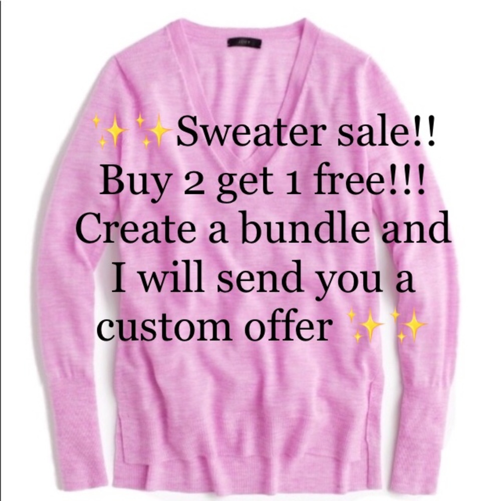 Sweater sale! J. Crew, Gap, Anthropology, Madewell